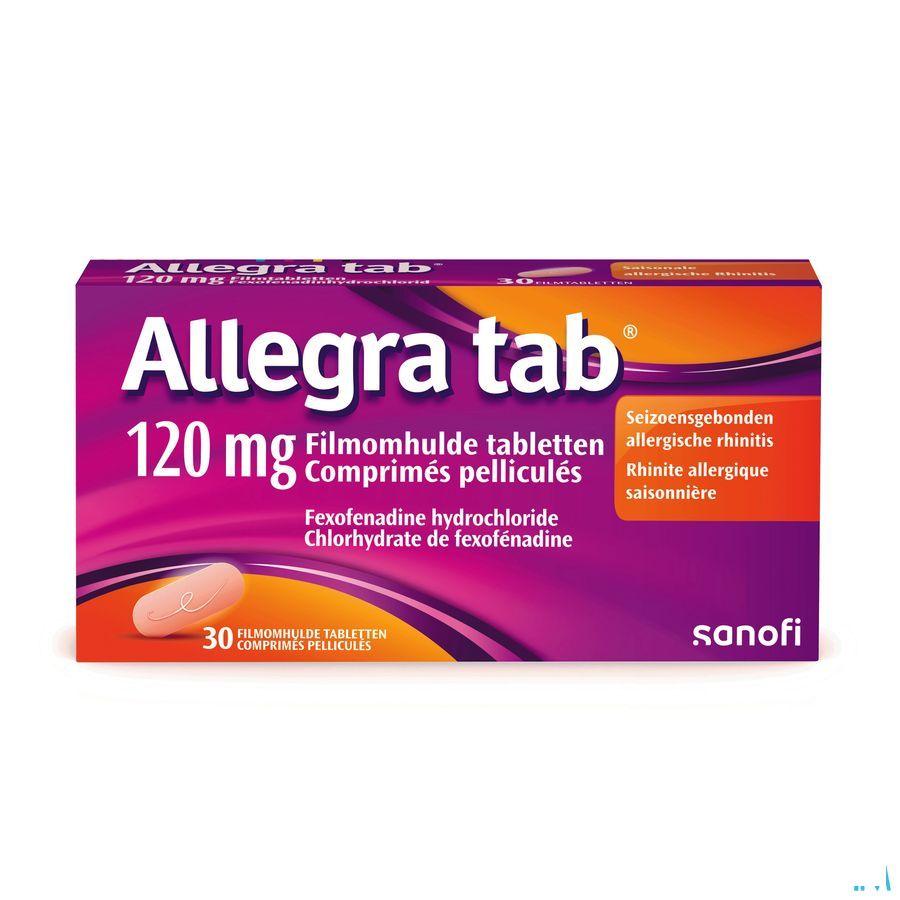 Allegra Tab 120 mg Comp Pell 30X120 mg