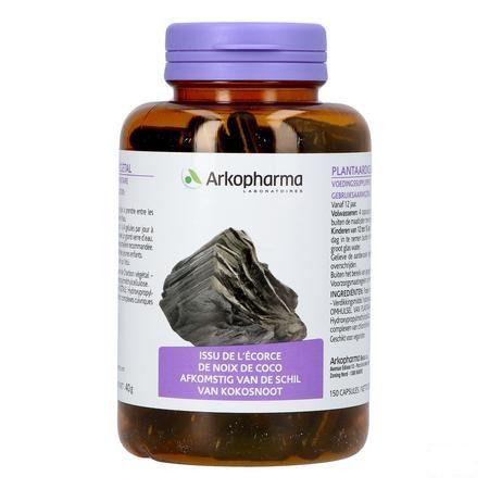 Arkocaps Plantaardig Kool Capsule 150  -  Arkopharma