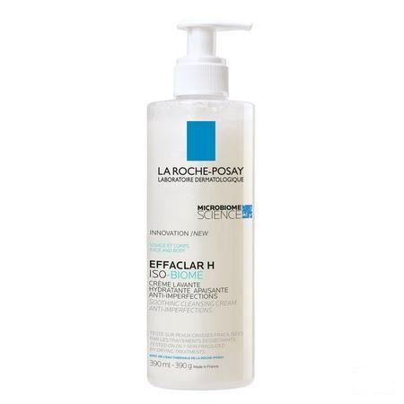 Effaclar H Isobiome wascreme 390 ml  -  La Roche-Posay
