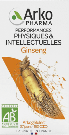 Arkogelules Ginseng Bio Caps 150  -  Arkopharma