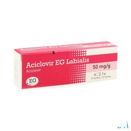 Aciclovir EG Labialis Creme 2gr  -  EG