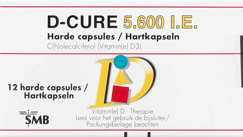 D Cure 5600Ui Gelules 12