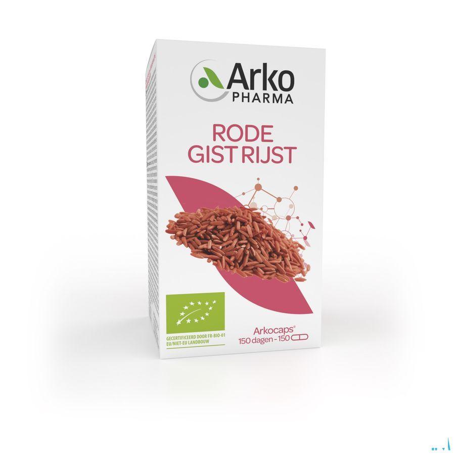 Arkocaps Rode Gist Rijst Bio Caps 150 Nf