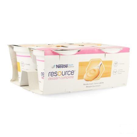 Resource Dessert Complete Perzik 4x125 gr 12326218  -  Nestle