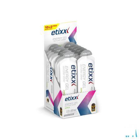 Etixx Isotonic Energy Gel Apple 12x60 ml 