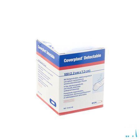Coverplast DetecComprimese Pansement Urgence 2,2x7,2cm 100