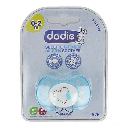 Dodie Fopspeen 0-2M Geboorte Jongen A26