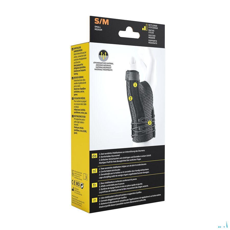 Futuro Deluxe Duimspalk 45843, Zwart Small/medium  -  3M