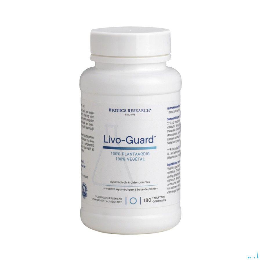 Biotics Livo-Guard 180 tabletten  -  Energetica Natura