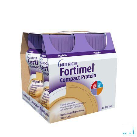 Fortimel Compact Protein Mokka 4x125 ml  -  Nutricia