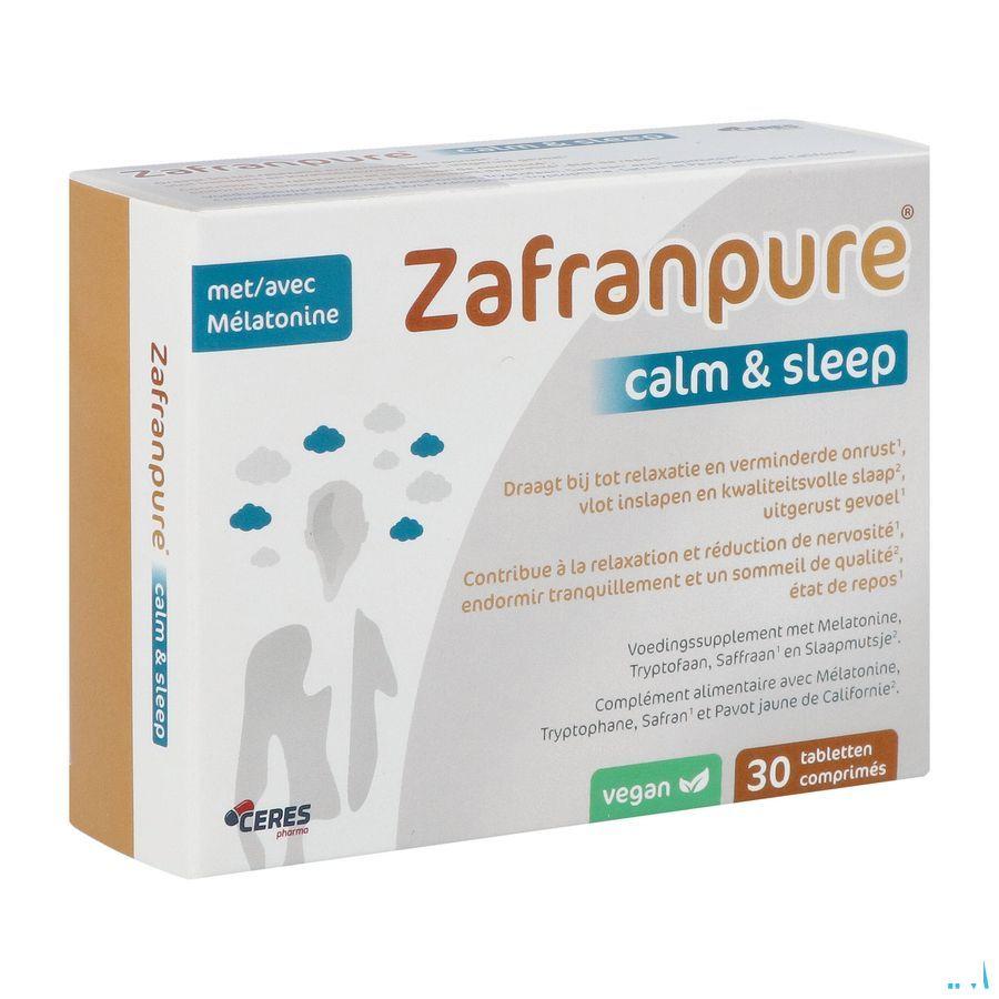 Zafranpure Calm & Sleep Comprimes 30 
