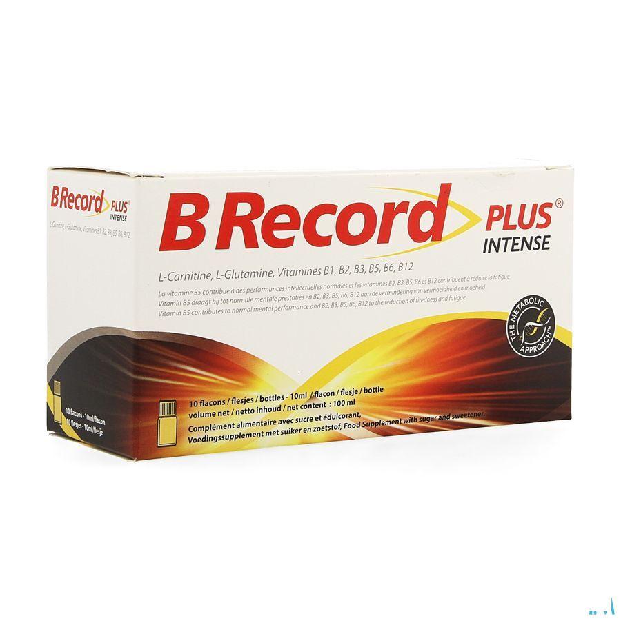 B Record Intense Fioles 10x10 ml