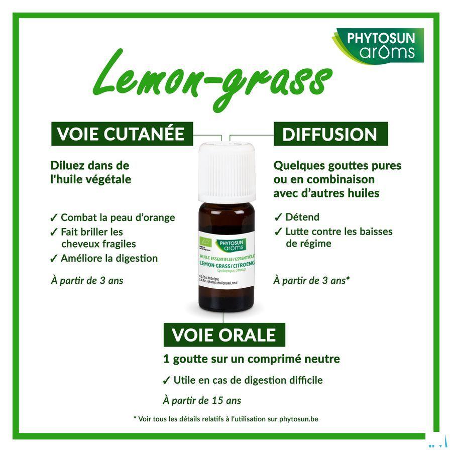 Phytosun Lemon-grass Fr-bio-01 10 ml