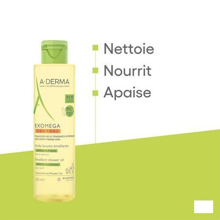 Aderma Exomega Control Olie Emolierend Tube 200 ml  -  Aderma