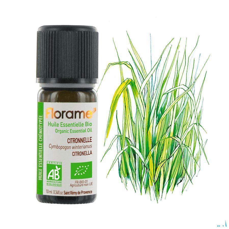 Florame He Citronnelle Bio 10 ml  -  Natur'Inov