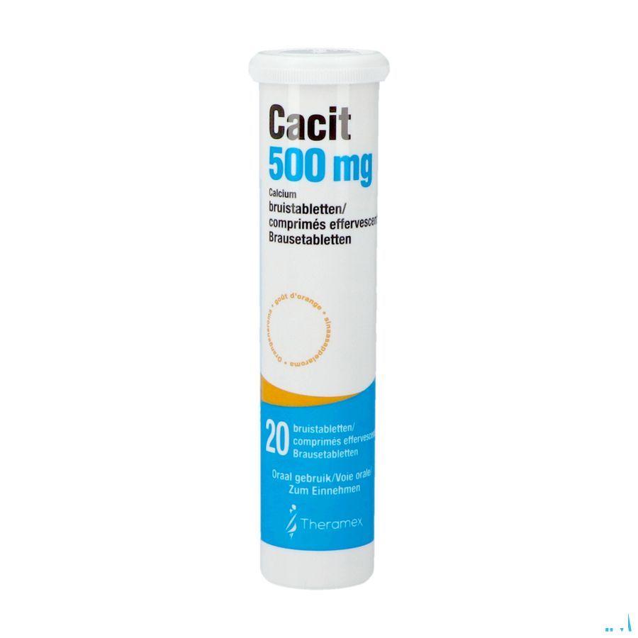 Cacit 500 Bruistabletten Tube 20 X 500 mg