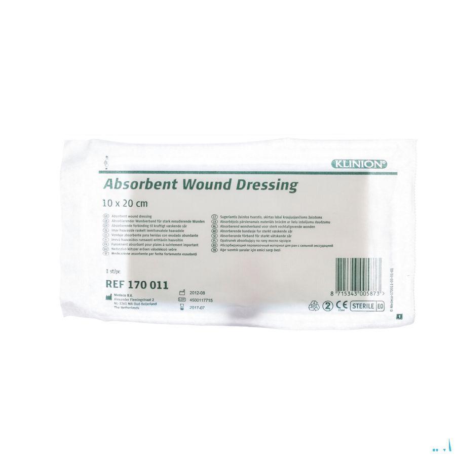 Klinion Absorberend Verband 10 x 20cm S 1 4170011