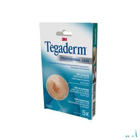 Tegaderm 3m Film Dressing Transp 6x 7cm 5 1624p  -  3M