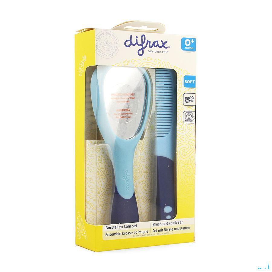 Difrax Set Borstel En Kam Dlx  -  Difrax