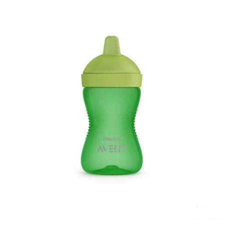 Philips Avent Gobelet Bec Dur 300ml Vert  -  Bomedys