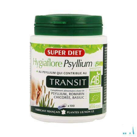 Super Diet Hygiaflore Psyllium Capsule 100  -  Superdiet Laboratoires