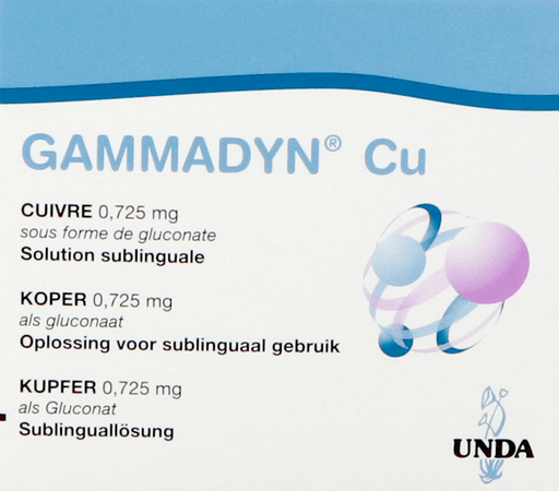 Gammadyn Ampullen 30 X 2 ml Cu  -  Unda - Boiron