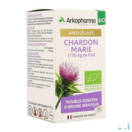 Arkogelules Chardon Marie Bio Caps 150 Nf  -  Arkopharma