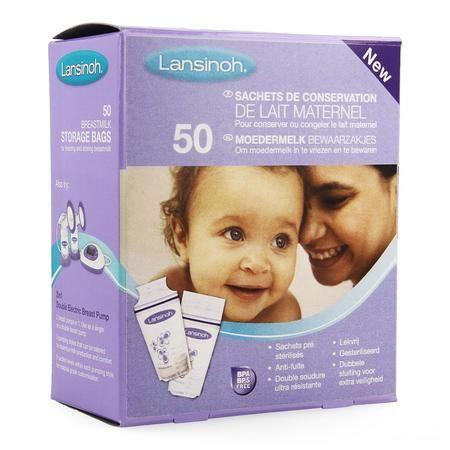 Lansinoh Moedermelk Bewaarzakjes 50  -  Lansinoh Laboratories