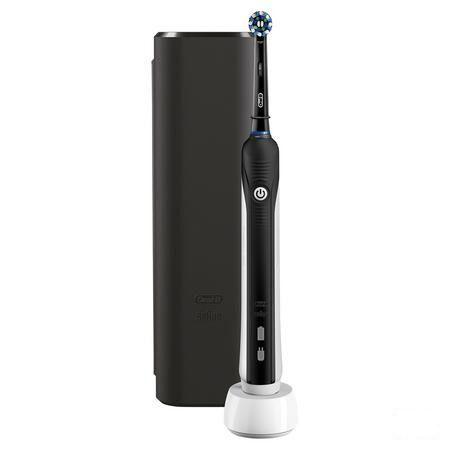 Oral-B Pro 2500 Black Borstel Crossact + travel Case