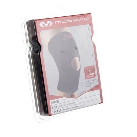 Mcdavid Knee Supp.open Patella Black/scarlet S 402