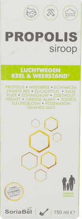 Soria Propolis Siroop 150 ml  -  Soria Bel