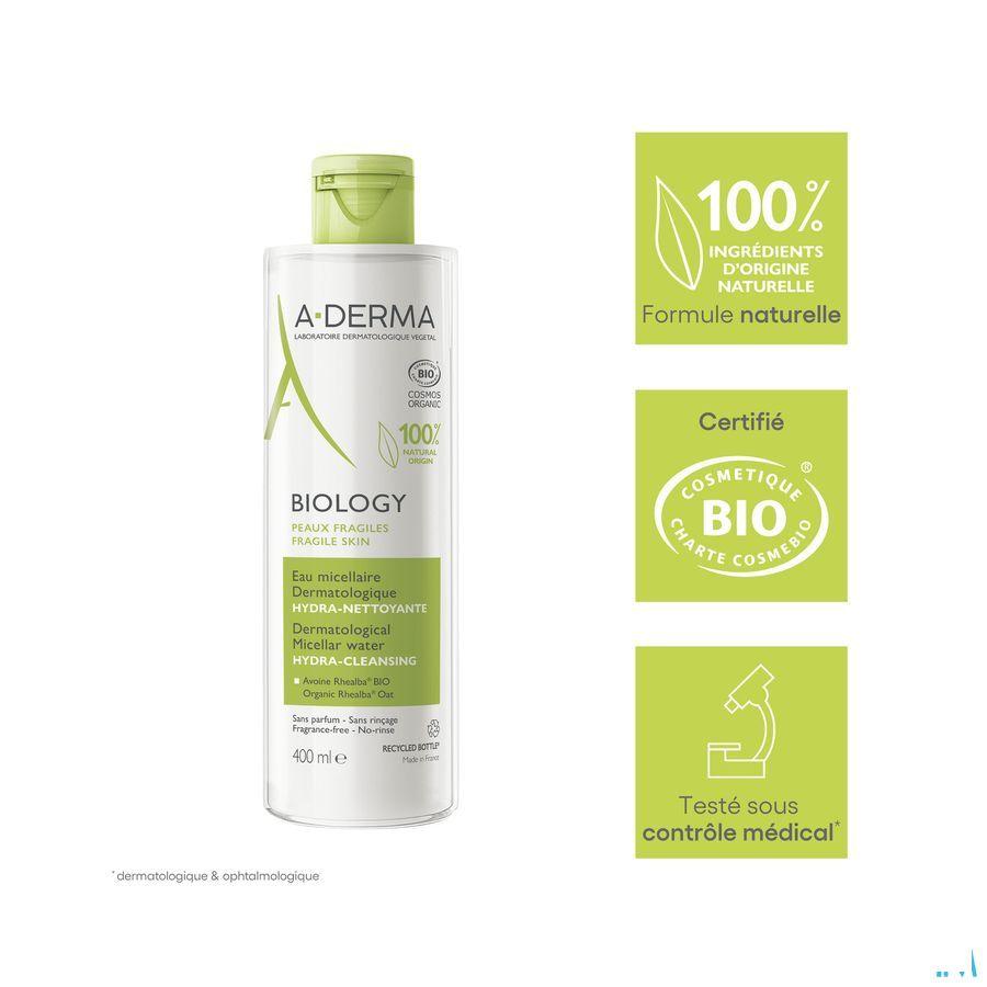 Aderma Biology Micellaire Water Dermatolog. 400 ml  -  Aderma