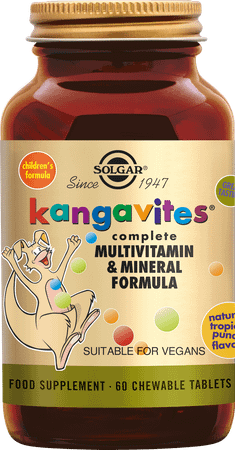 Solgar Kangavites Tropical Punch kauwtabletten 60  -  Solgar Vitamins