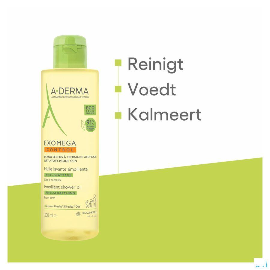 Aderma Exomega Control Olie Emolierend Tube 500 ml  -  Aderma