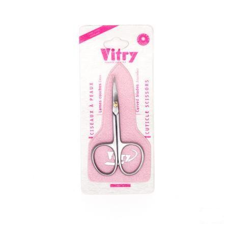 Vitry Classic Schaar Velletje Krom Inox 1010  -  Vitry
