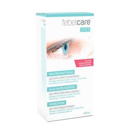 Febelcare Eye 1 Vloeist.contactlens All In 1 100 ml