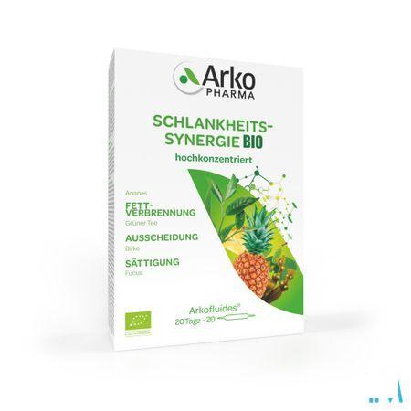 Arkofluide Synergie Minceur Bio Ampoule 20  -  Arkopharma