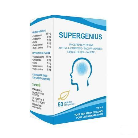 Soria Supergenius 50 Tabletten  -  Soria Bel
