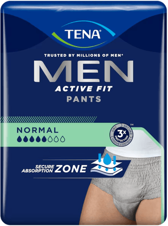 Tena Men Active Fit Pants Norm.Gris L/Xl 10 772802