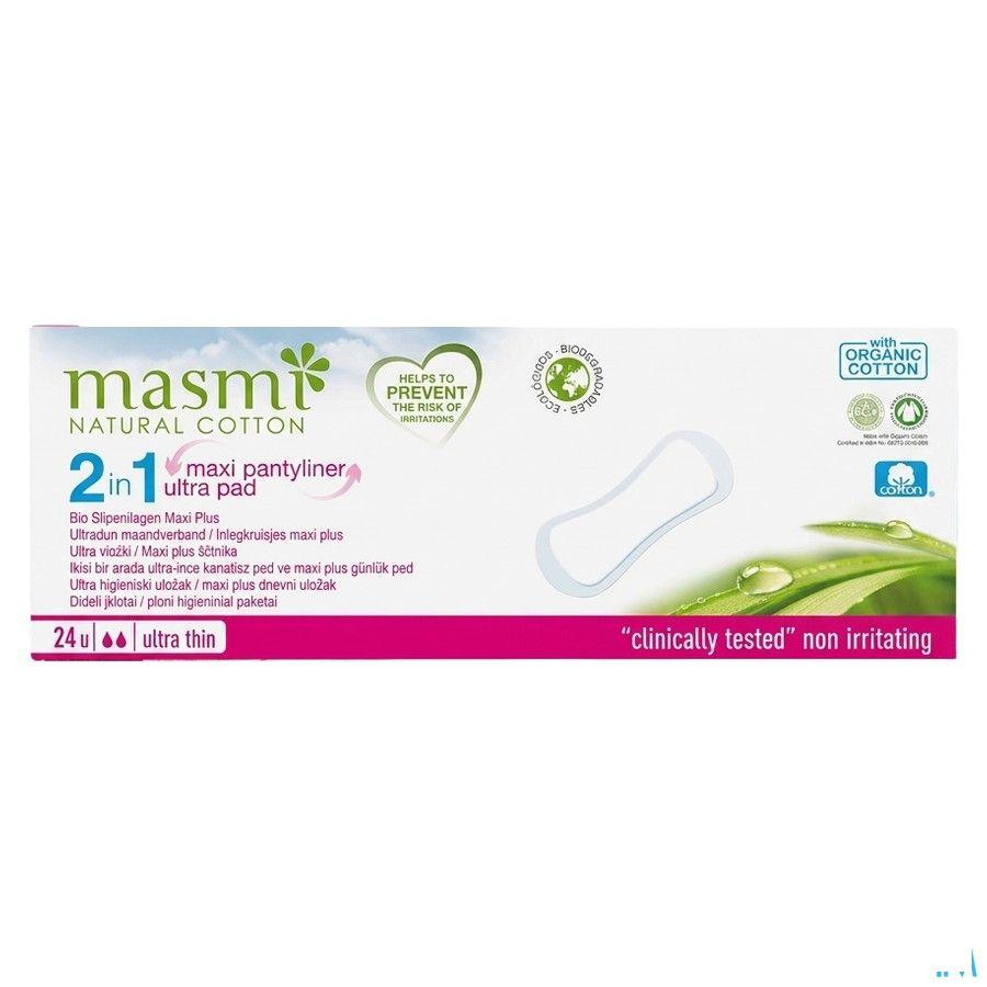 Masmi Protege-Slips & Serv.U-M Maxy + 2/1 Cot.Bio24  -  Natur'Inov