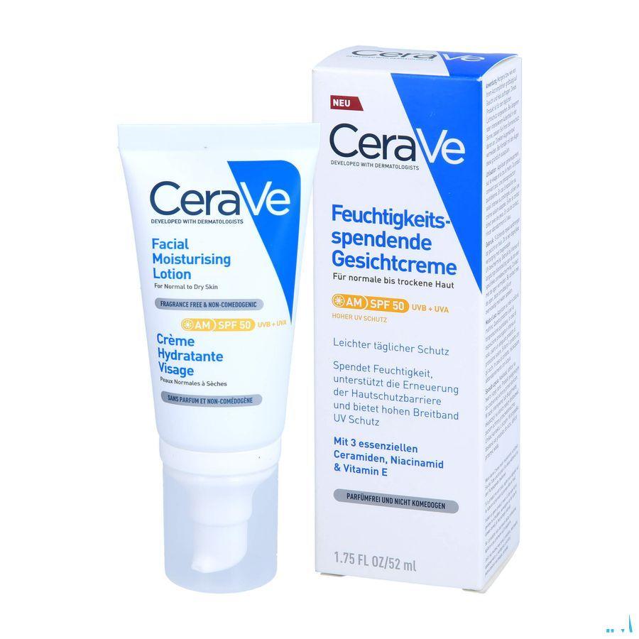 Cerave Creme Hydra Visage Ip50 52 ml