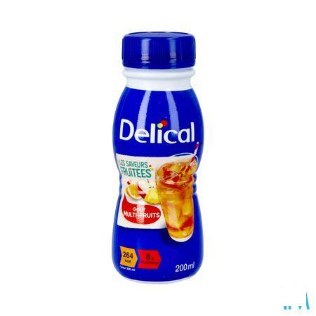 Delical Fruitdrink Multi-Vruchten 4 x 200 ml