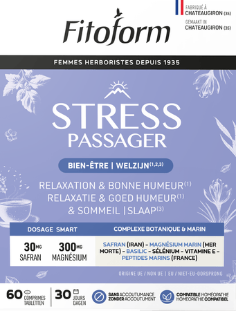 Stress Comprimes 60 Fitoform  -  Bioholistic Diffusion