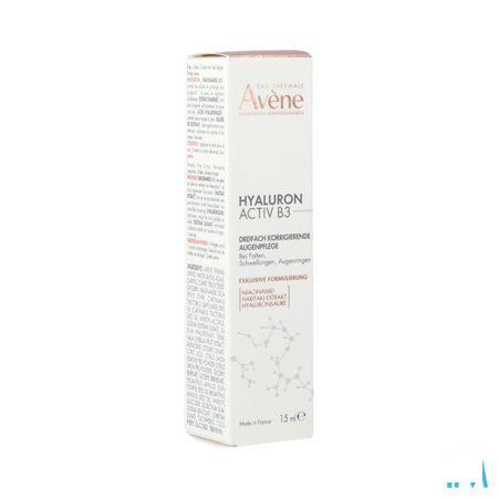 Avene Hyaluron Activ B3 Driev.Corr.Oogverzorg.15 ml