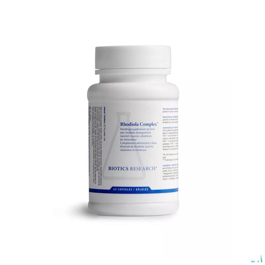 Biotics Rhodiola Complex 60 gélules  -  Energetica Natura