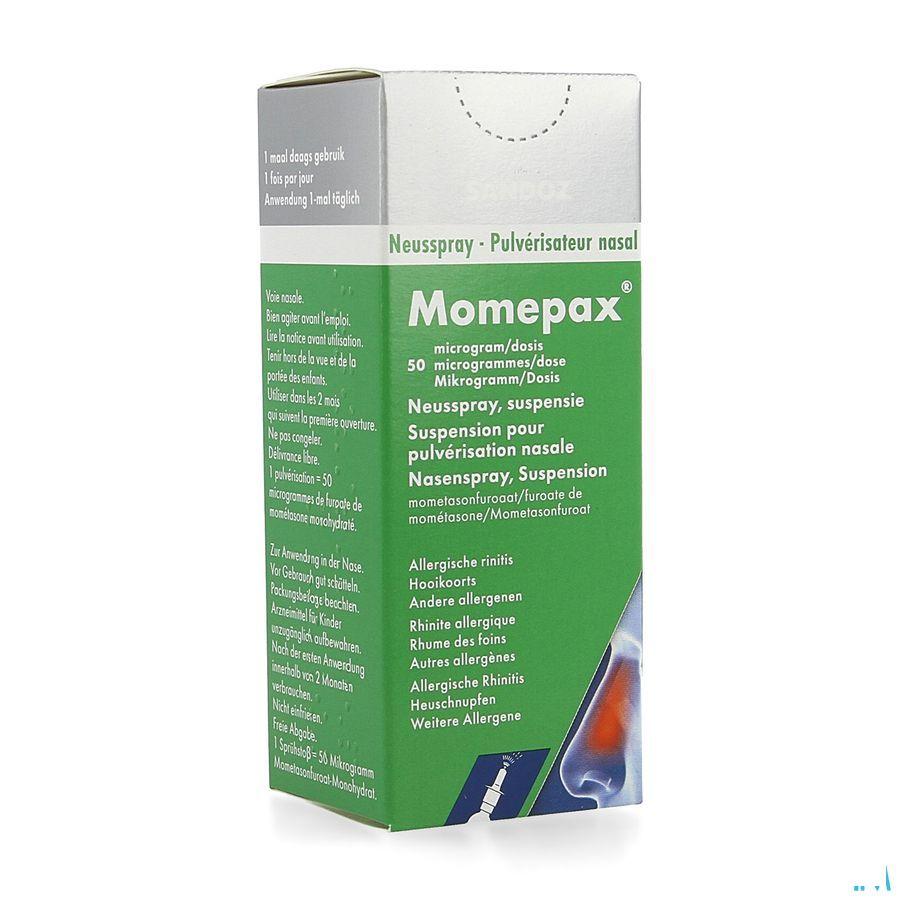 Momepax 50Mcg Susp Pulv Nasal 1X140 Doses