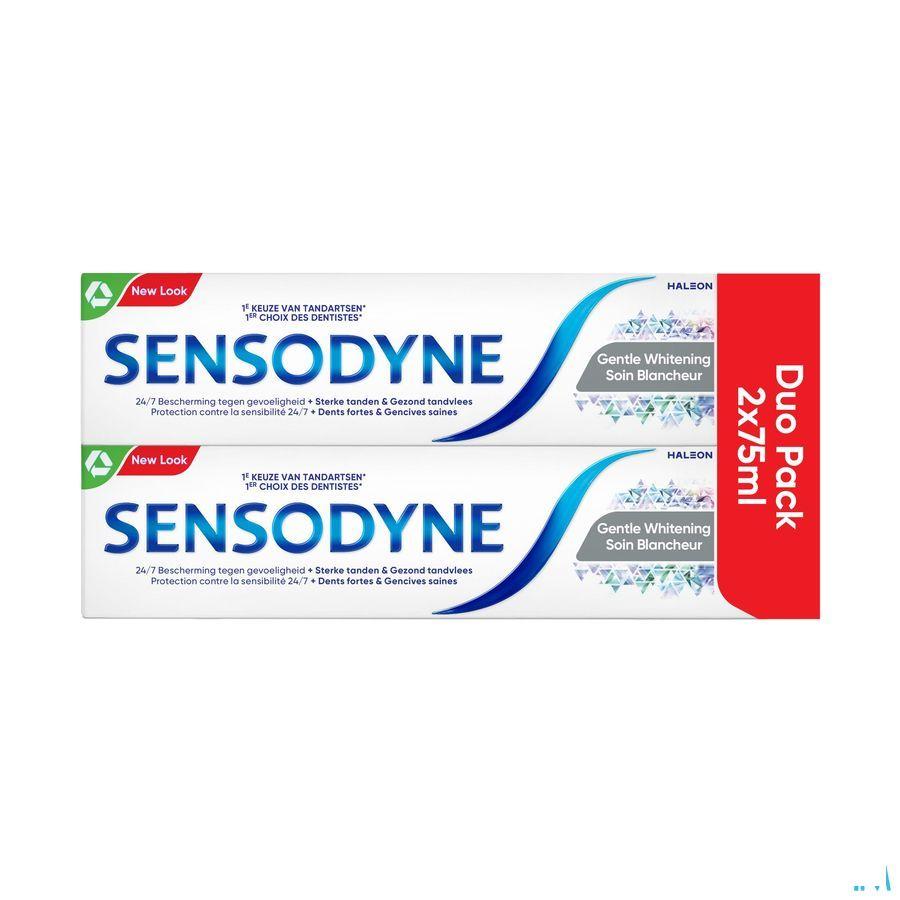 Sensodyne Soin Blancheur Dentifrice Tube 2 x 75 ml