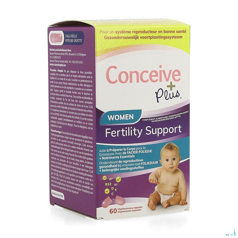 Sasmar Conceive Plus Women Fertil. Support Caps 60