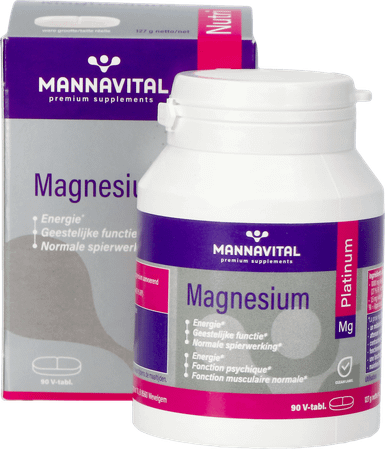 Mannavital Magnesium Platinum Comprimes 90