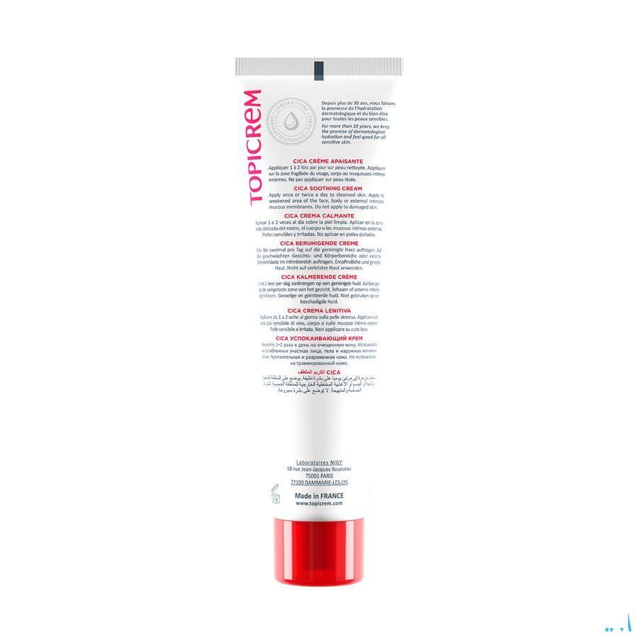 Topicrem Cica Creme Verzachtend Tube 100 ml